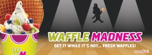 Menchie's Frozen Yogurt Waffle Madness Promotion