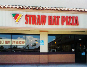 Straw Hat Pizza Location For Sale in City of Orange California